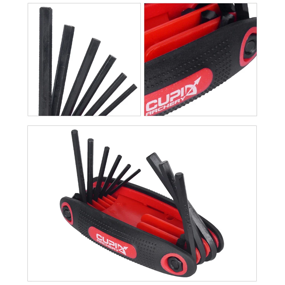 

Максимальный Британский ключ 5,5 см X 11 см X 2,5 см из алюминиевого сплава для стрельбы из лука складной инструмент высококачественный материал