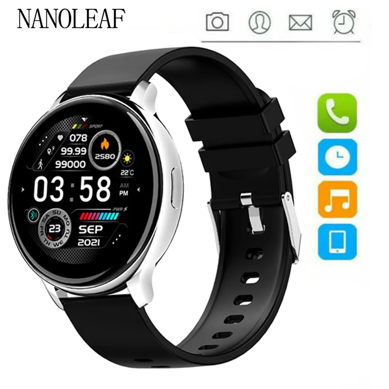 

ZL27 Smart Watch Men's Ladies Bluetooth Call Custom Dial Multi-Sport Modes Waterproof Heart Rate Monitor Digital Wristwatches