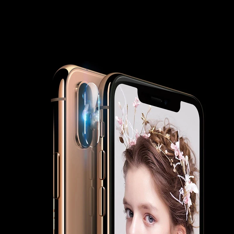 

Защитное закаленное стекло для HD-камеры iPhone X XS Max 5 6 7 8 Plus se 2020