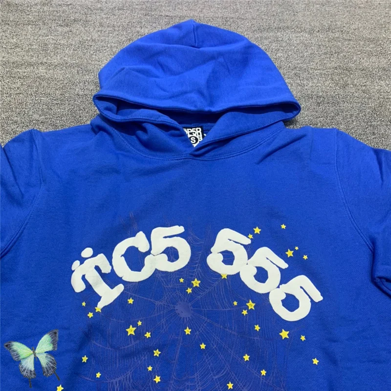 Спортивные штаны с принтом из пены 555555 мужские и женские на шнурке джоггеры