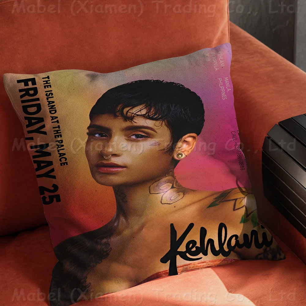 K-Kehlani While We Wait Music Cushion Cover 30x50 Polyester Sofa Cushions Decorative Throw Pillows Home Decoration Pillowcover