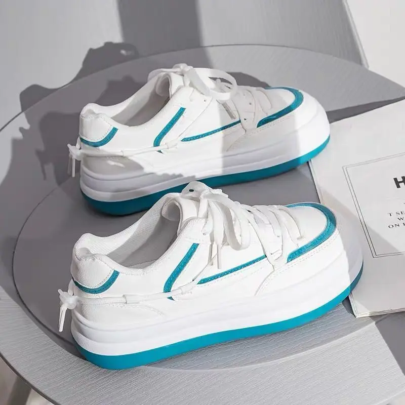 

Women's Sneakers Sports Shoes Platform Flats Fashion Harajuku Vulcanized Female Casual White Spring Running Athletic 2022
