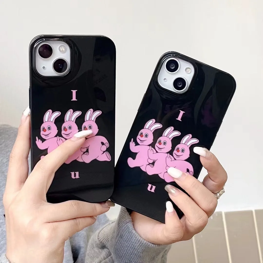 

Cute Cartoon Animal Phone Case For iPhone 14 12 13 11 Pro Max 14 Plus Back Cover