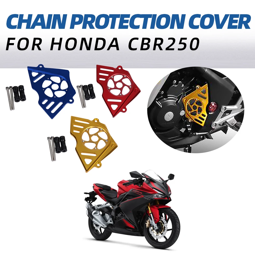 

Motorcycle Front Sprocket Chain Cover Guard Protect Accessories For Honda CBR 250R CBR 250 R CBR250 2011 -2014 CBR250R 2010-2013