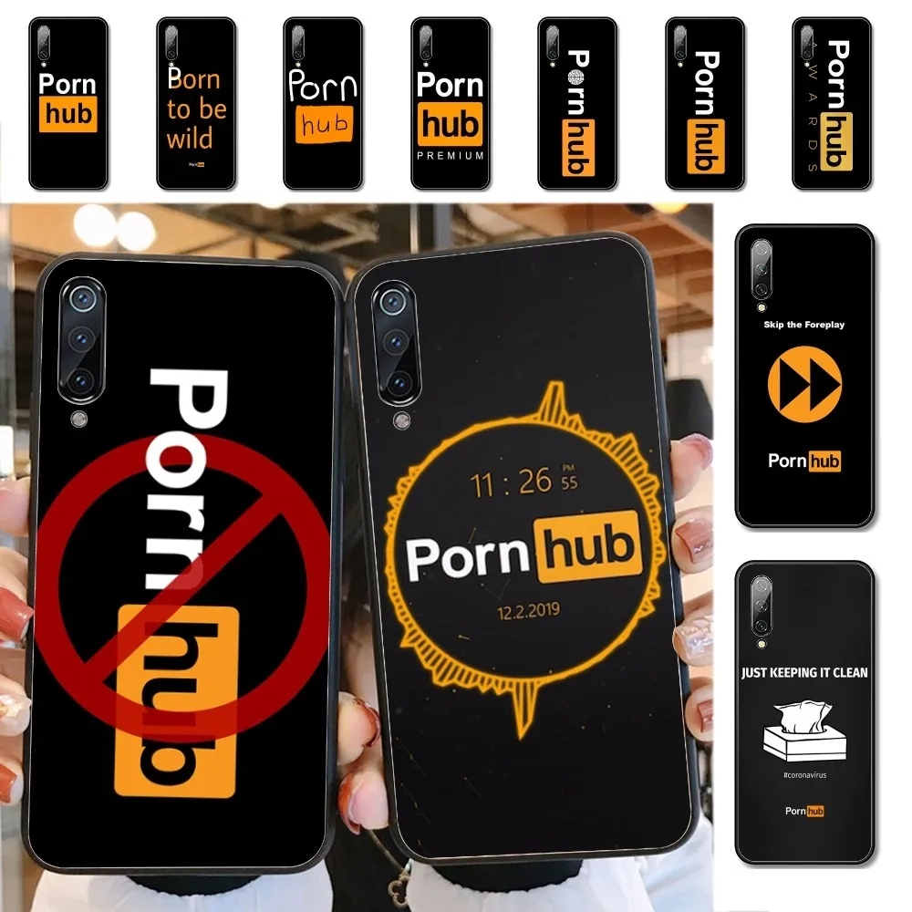 Чехол для телефона Yellow-P-Pornhubes Xiaomi Mi 5X 8 9 10 11 12 lite pro 10T PocoX3pro PocoM3 Note