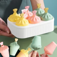 cartoon diy popsicle mould pp ice cream molds cube maker ice ball maker mould cube tray slushy cup box food grade for summer