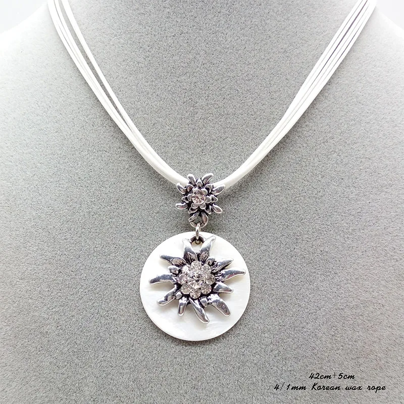 Женское ожерелье QIDIEHUA Edelweiss