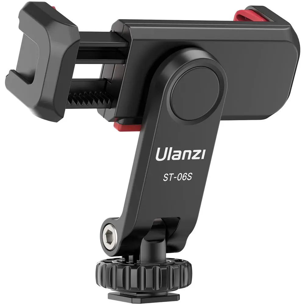 

Ulanzi ST-06S Multi-Function Cold Shoe Holder For Smartphone Camera Accessries Hot