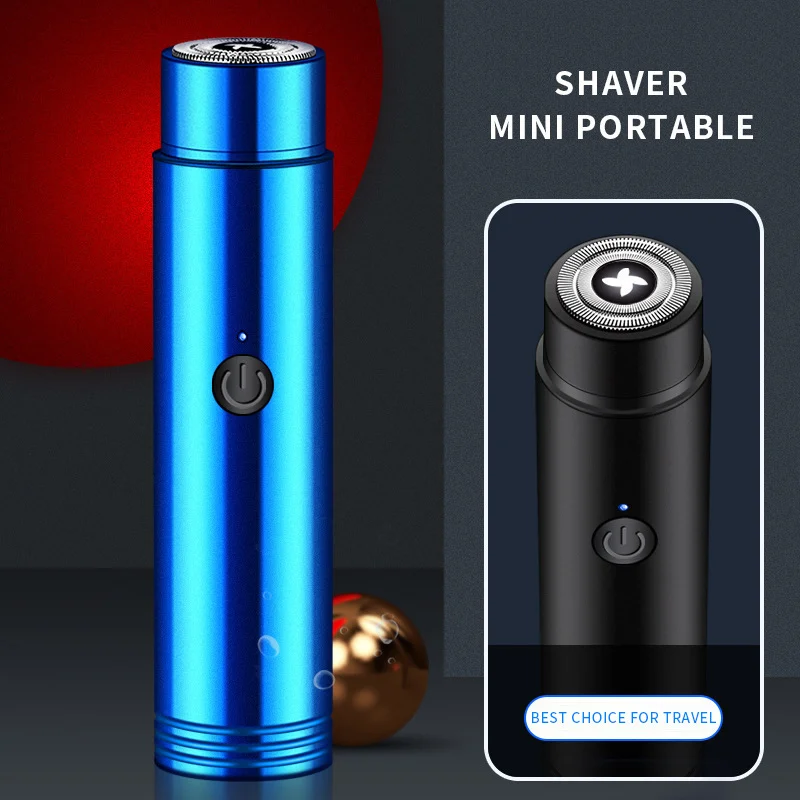 

Mini Electric Shaver for Men Portable Electric Razor Beard Knife USB Charging Men's Shavers Face Body Razor