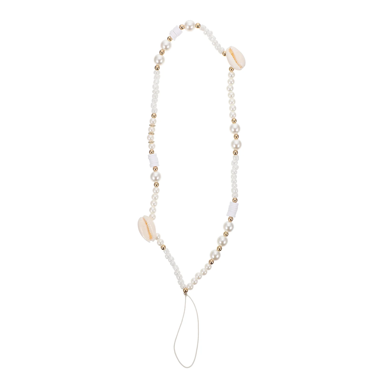 

Hanging Charm Beaded Lanyard Strap Cell Wrist String Chain Rope Wristlet Mobile Decor Keychain Keyringdecorative Decoration