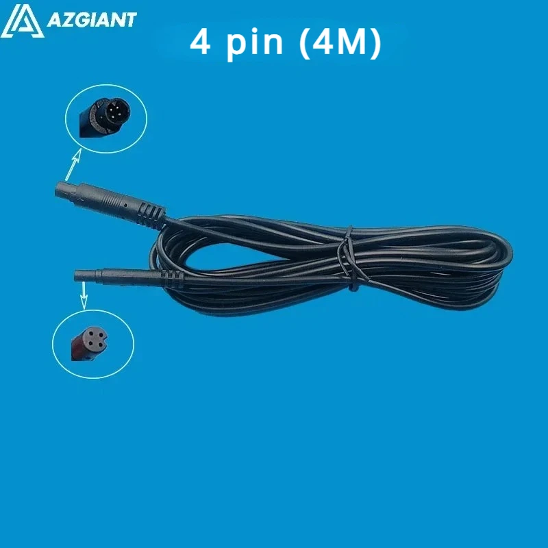 

1 2 3 4 5 6 10 метров автомобильный кабель камеры заднего вида для BMW jack line 4-контактный отверстие мужской и женский задний удлинительный кабель для рекордера