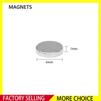 5010020050010002000pcs 6x1 mm thin small round neodymium strong magnets n35 6x1mm powerful strong magnetic magnets 61 mm