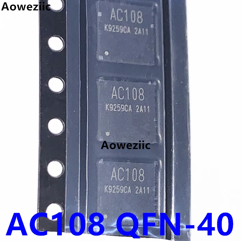 

AC108 QFN-48 четырёхканальный чип преобразования выходного сигнала ADC I2S/TDM IC совершенно новый и оригинальный