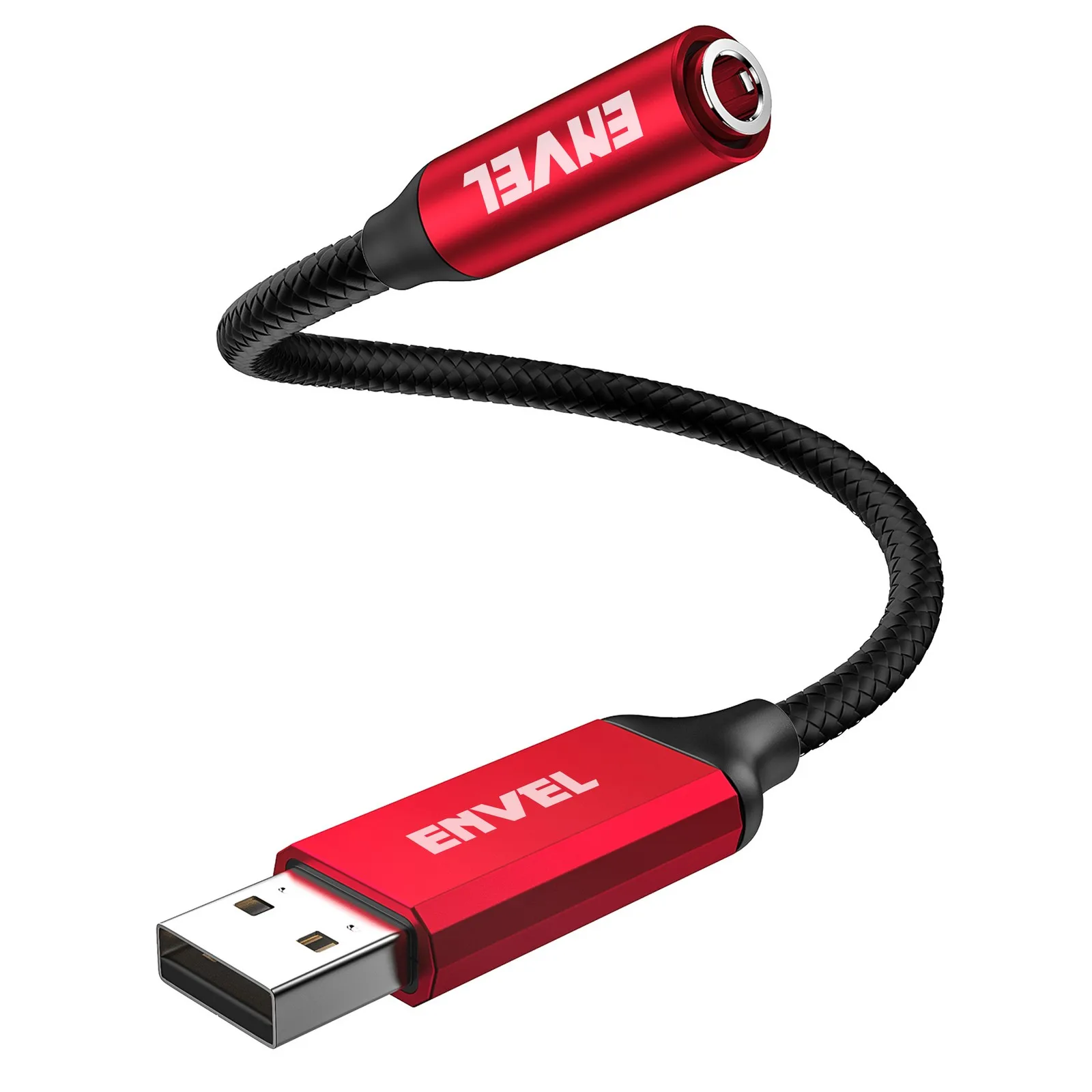 Адаптер гарнитуры ENVEL с разъемом 3 5 мм на разъем USB папа внешняя стереозвуковая