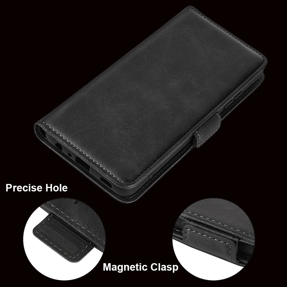 Фото Чехол-книжка из телячьей кожи для Xiaomi Redmi 15A A7 Pro 4G Turbo 5 Max Note 13 14 15 Pro Plus 14S K90 Pro Max 14C 13C A5 №4