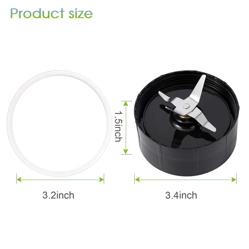2 Cross Blades + 4 Rubber Pads For Magic 250W Mb1001 Series Juicer Replacement Parts |