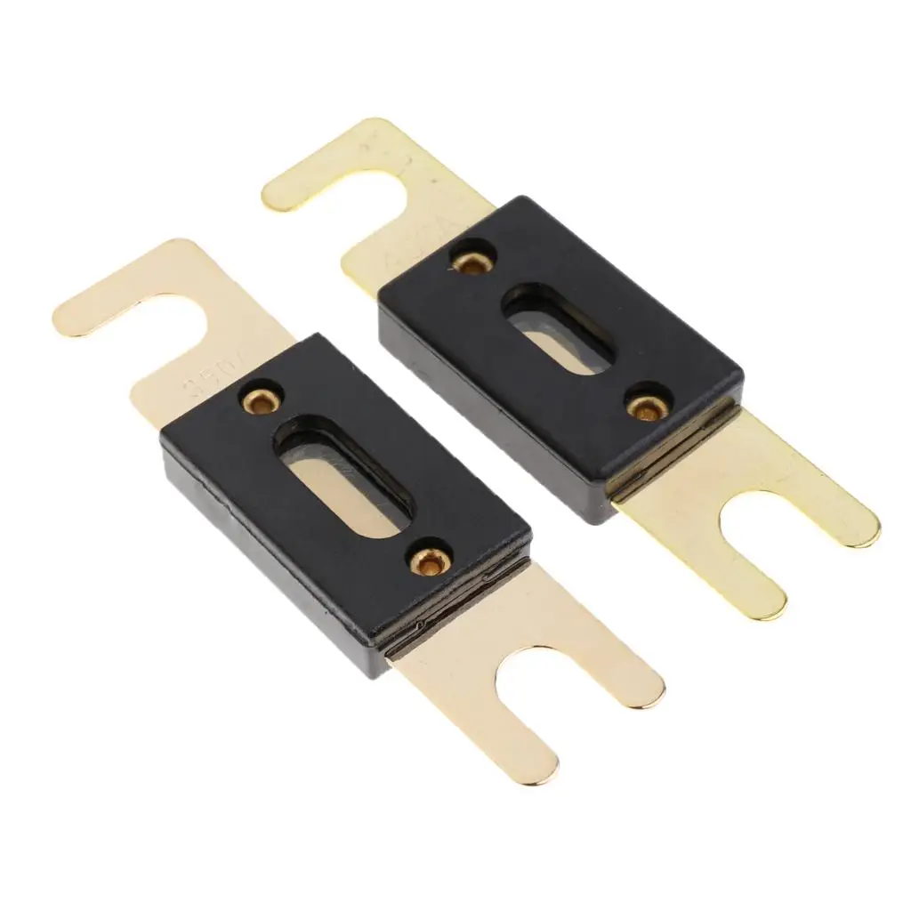

10PCS High Quality Gold 35 40 Car Audio ANL Type Blade Fuses