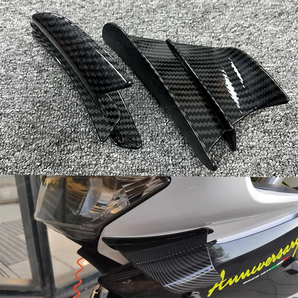 

Для KAWASAKI NINJA 300 400 NINJA 650 Z400 Z900 ZX-10R ZX-25R H2 Универсальный мотоциклетный Winglet Aerodynamic комплект крыла Спойлер