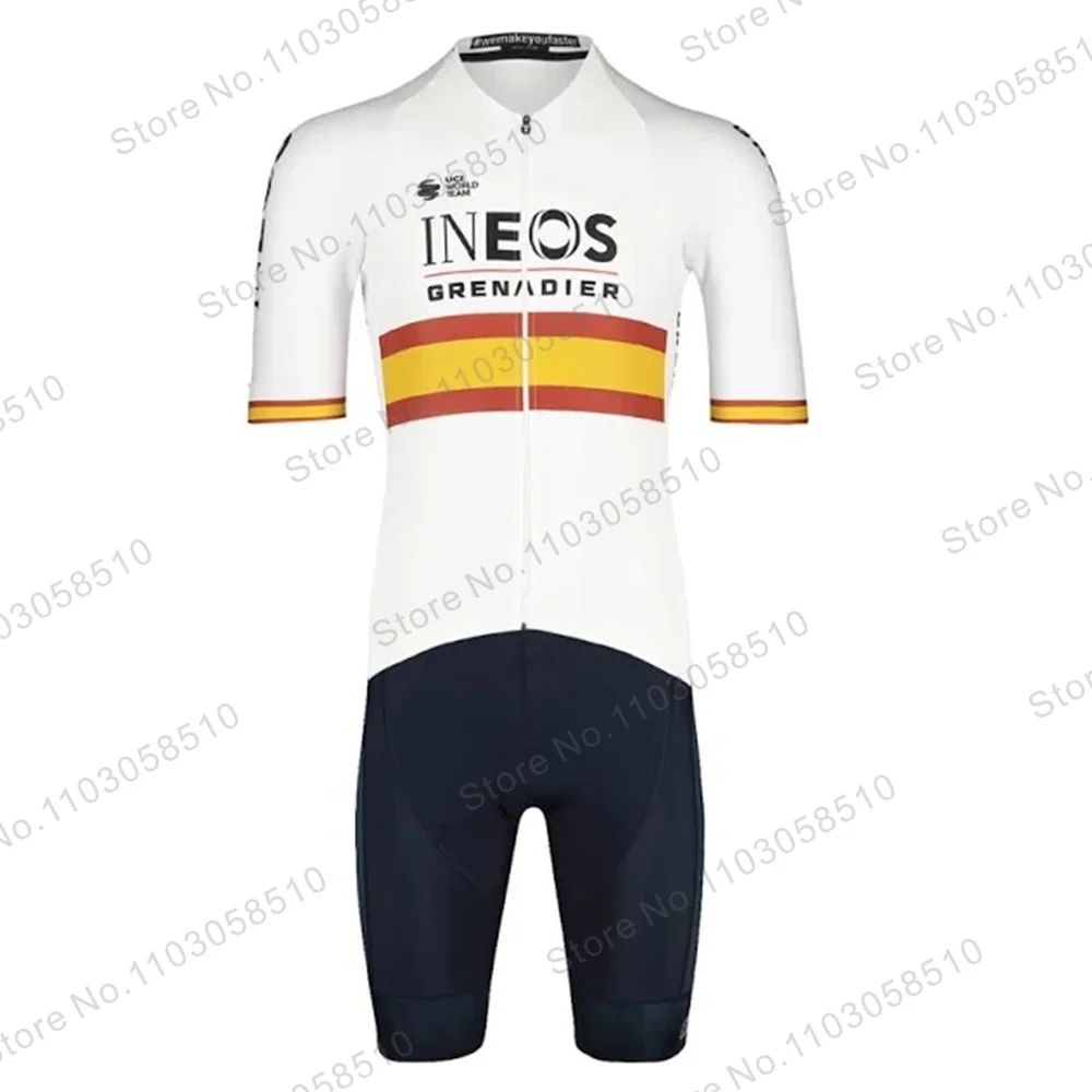 

Велосипедная одежда Ineos, мужской костюм из Джерси, униформа для шоссейного велосипеда, нагрудник для горного велосипеда, Мужская одежда, куртка, короткие брюки, мужской велосипедный костюм весна-лето 2023