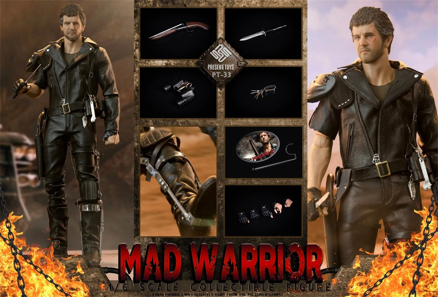 

PRESENT TOYS PT-sp33 1/6 Scale Cray Soldier Man Action Figure 12inches Collection Model