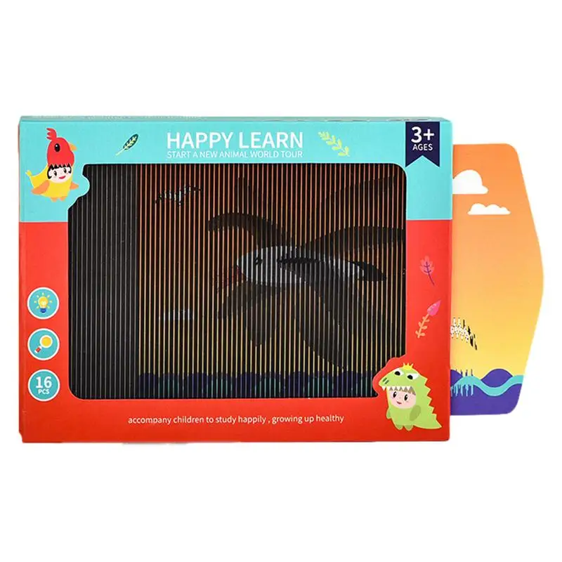 

Обучающие 3D карточки с животными, набор для обучения, детская игрушка для аутизма, дошкольные развивающие игрушки, игры
