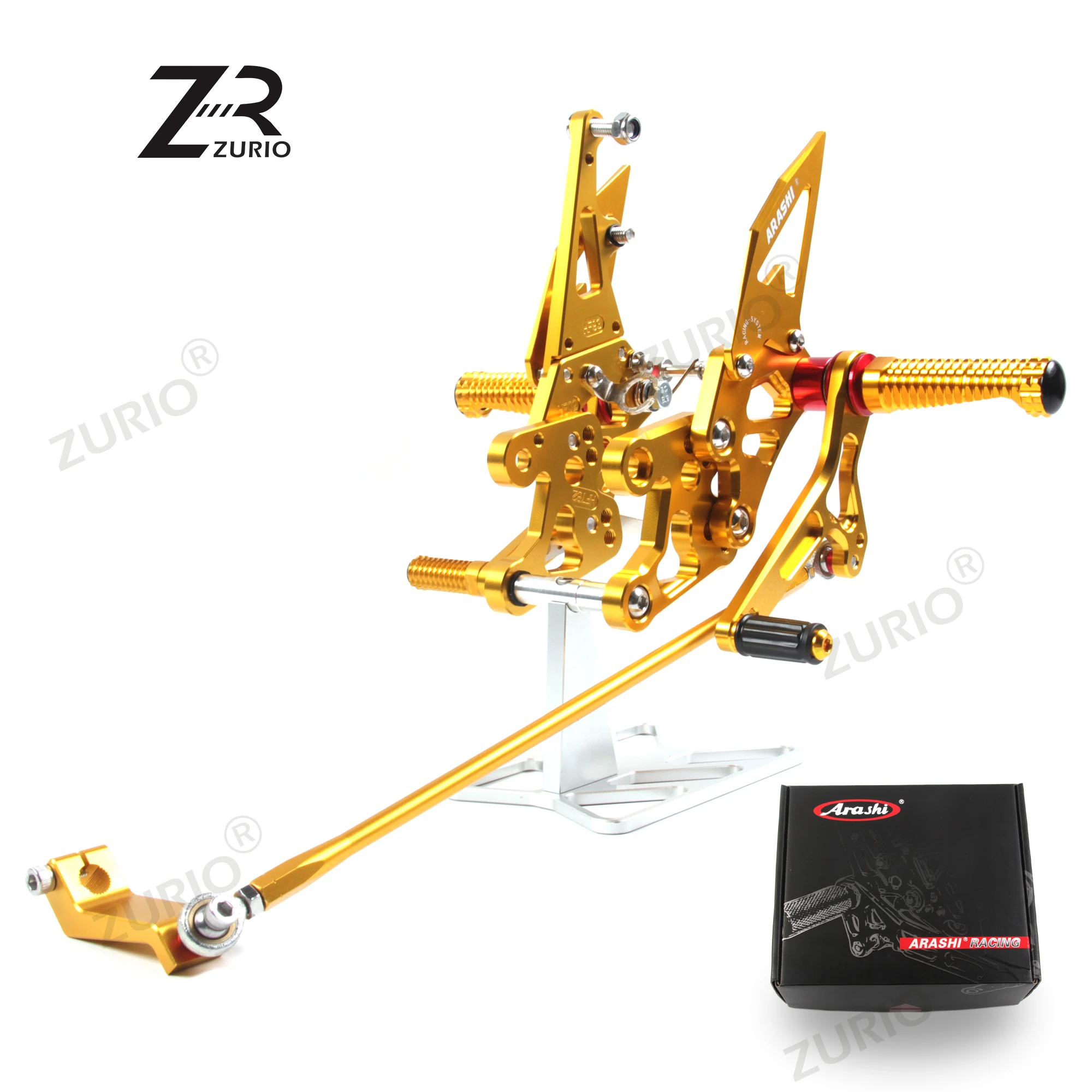 Фото Регулируемые подножки для ног для YAMAHA FZ1 2006-2016 Rider Rearset FZ 1 2007 2008 2009 2010 2011 2012 2013 2014 FZ8 №2