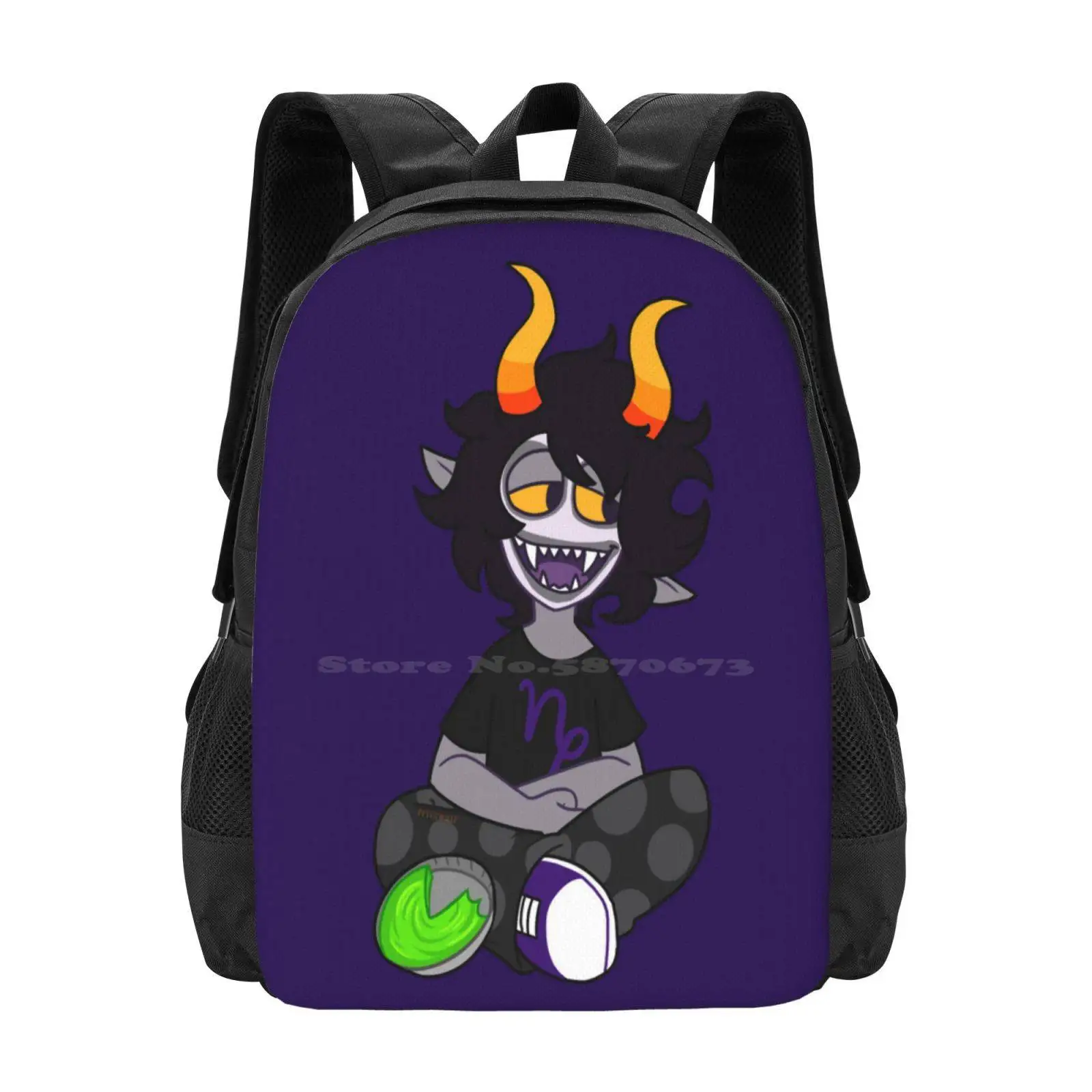 Homestuck: Gamzee Makara горячая Распродажа школьный рюкзак модные сумки Homestuck Sopor Slime Pie Alien