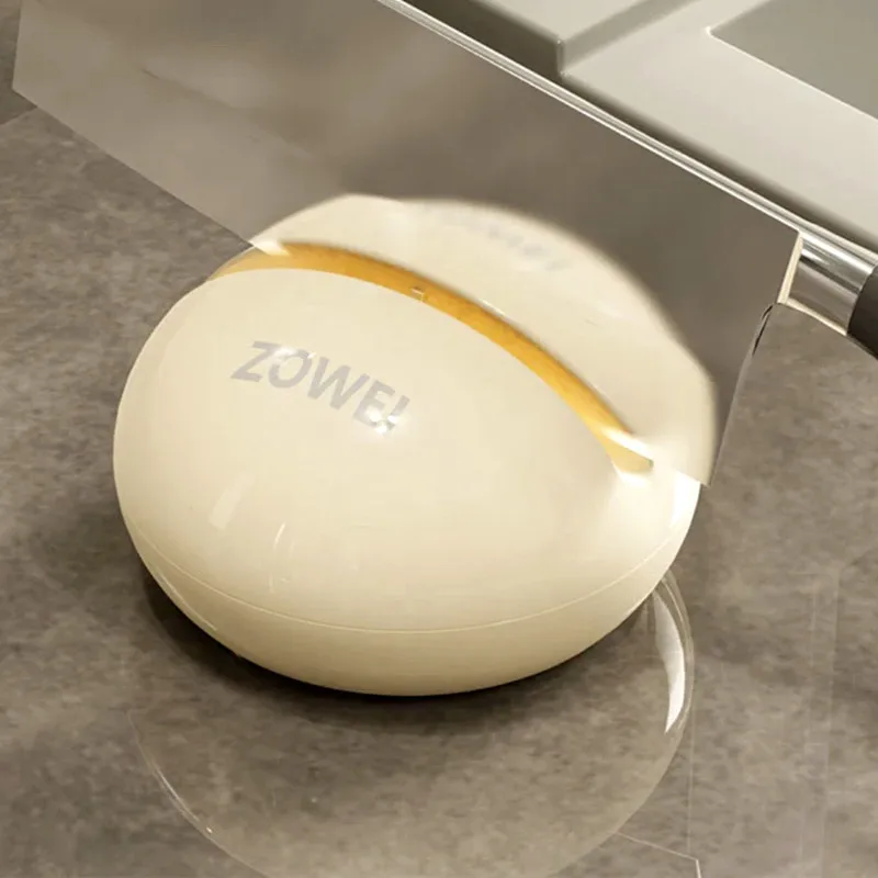 Кремовая круглая шариковая присоска точилка для ножей вольфрамовая сталь