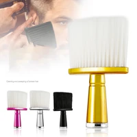 colourful barber cleaning hairbrush hair sweep brush hairdressing neck face duster brushes soft haircut styling tool