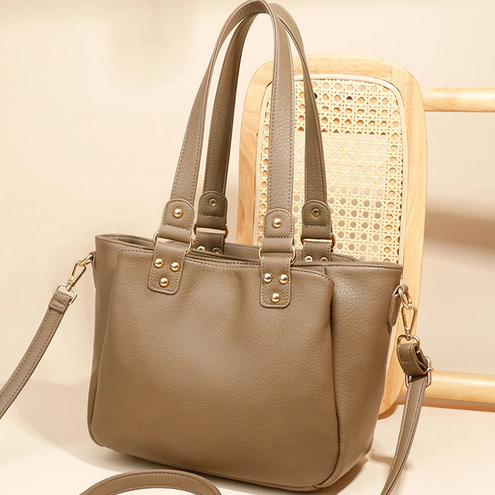 Europe Luxury Women Shoulder Fashion Bag Hot Sale Designer Genuine Leather Chain Handbags Female New Style Casual Lady Messenger