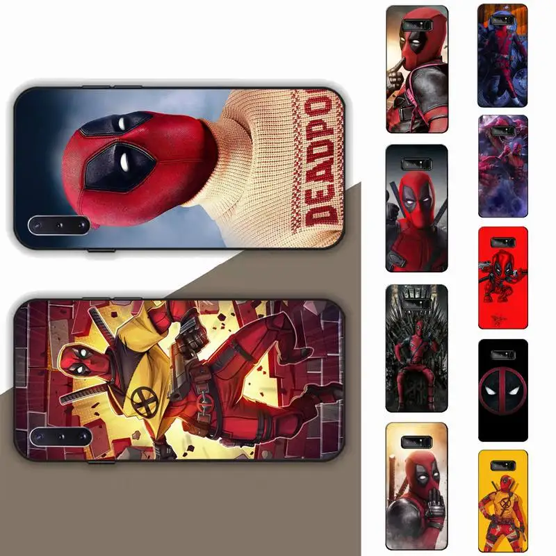 

Disney Deadpool Phone Case for Samsung Note 5 7 8 9 10 20 pro plus lite ultra A21 12 72