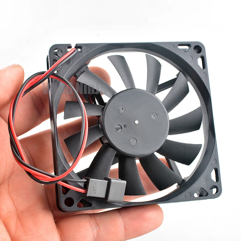 Фото DJT80RBAS5-S02 8 см X 80 мм X 15 мм DC12V 0,04A Тихий охлаждающий вентилятор для холодильника Эффективное рассеивание тепла №2