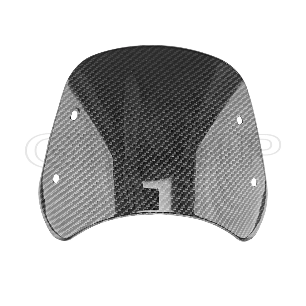 Универсальный дефлектор ветрового стекла из углеродного волокна для мотоцикла
