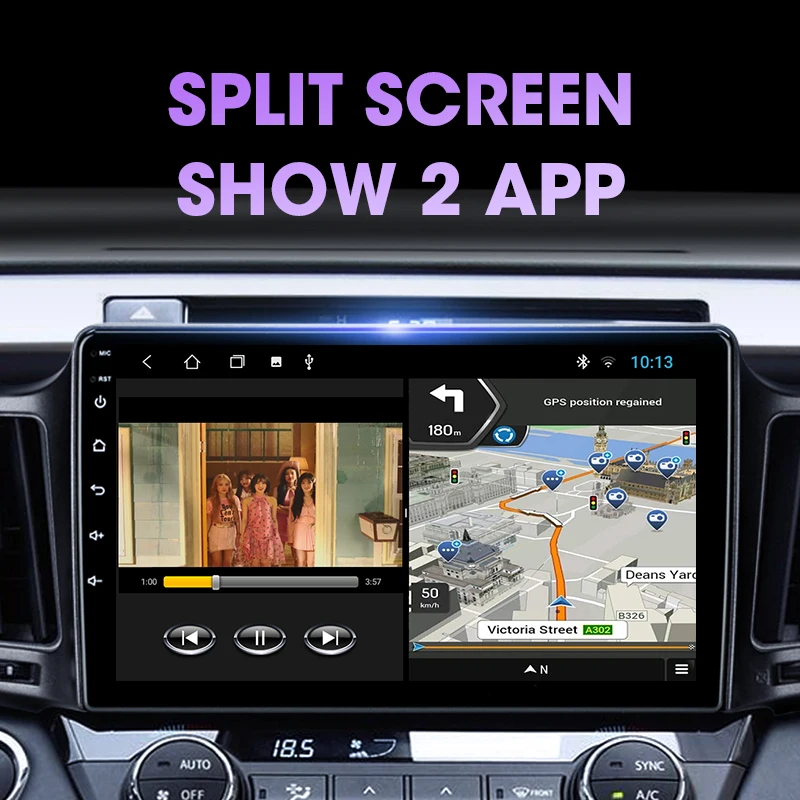 vtopek 10 4g dsp android 10 car radio multimidia video player navigation gps for toyota rav4 4 xa40 5 xa50 2012 2018 head unit free global shipping