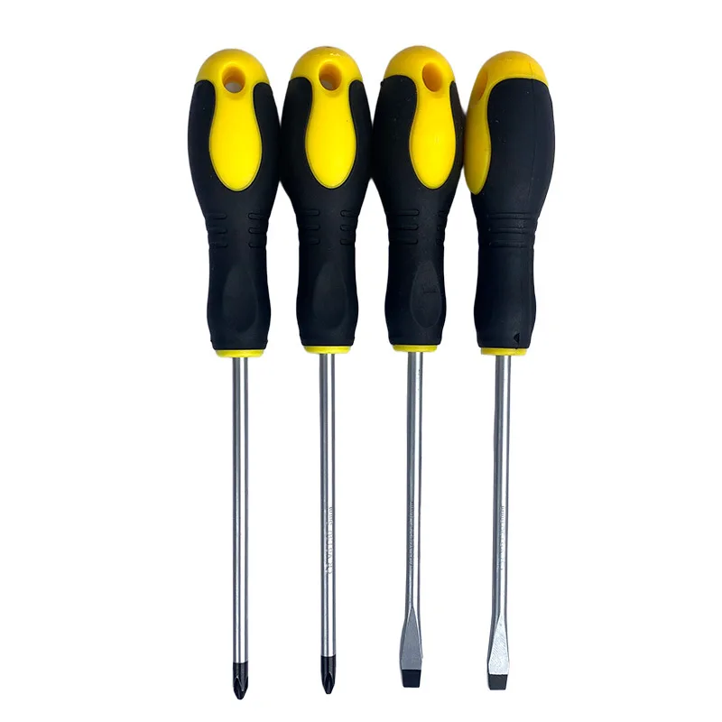 

4pcs Magnetic Screwdriver Tools Slotted and Phillips Screwdriver with PP Handle Home Repair Hand Tools