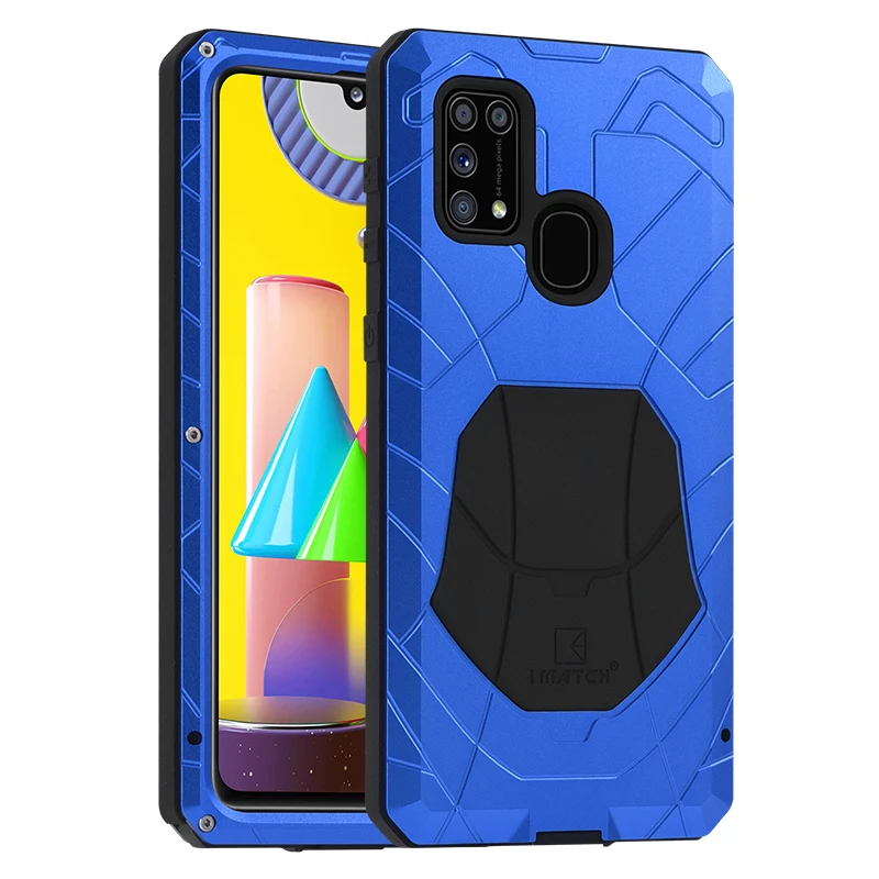 Luxury Full Protective Metal Case Shockproof For Samsung Galaxy Note 20 Ultra M51 M31 Hard Aluminum Armor Heavy Duty Cover