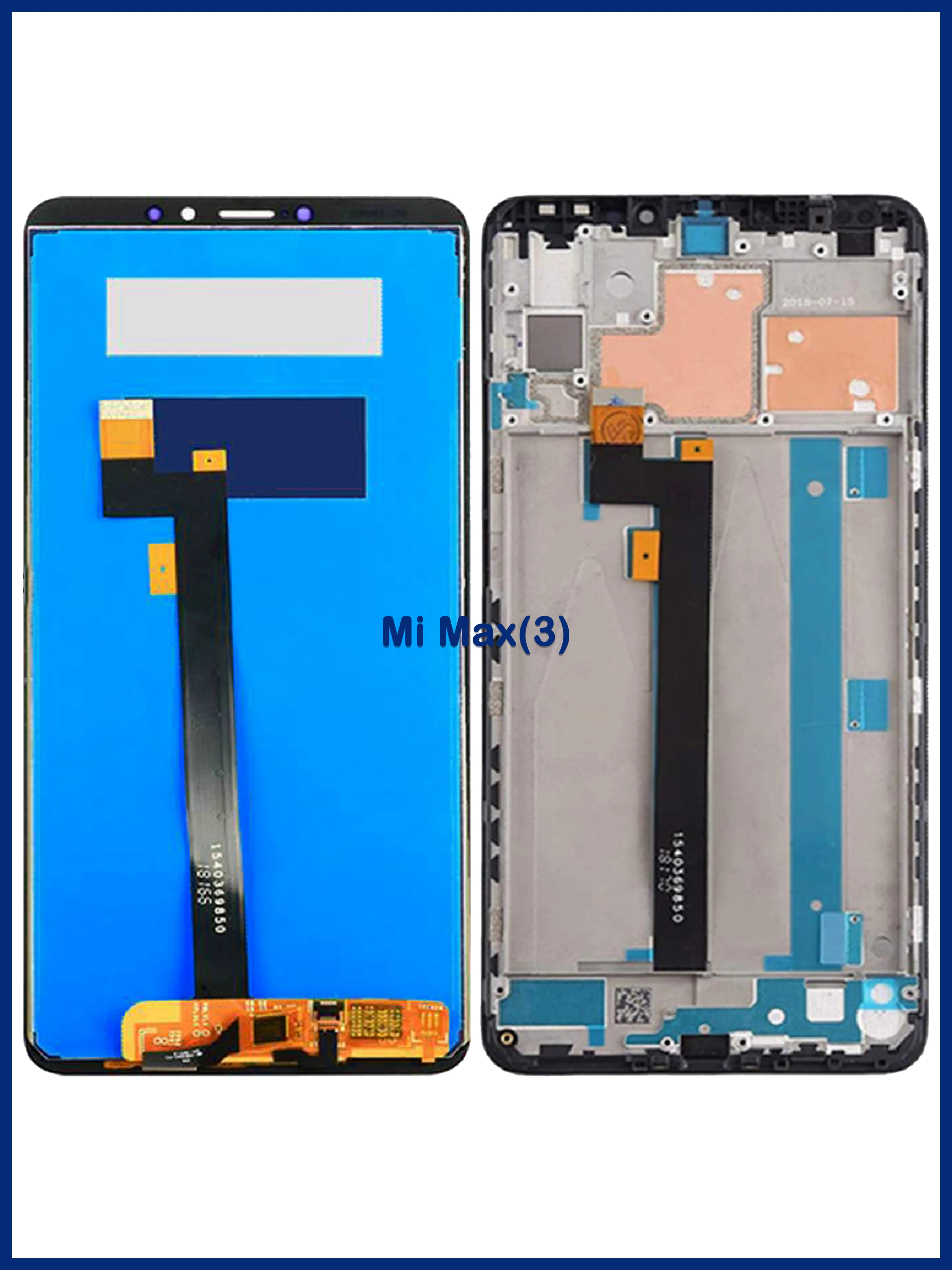 Оригинальный ЖК-дисплей для XiaoMi Mi Max1 Max 2 3 сенсорный экран дигитайзер в сборе Max2 Max3