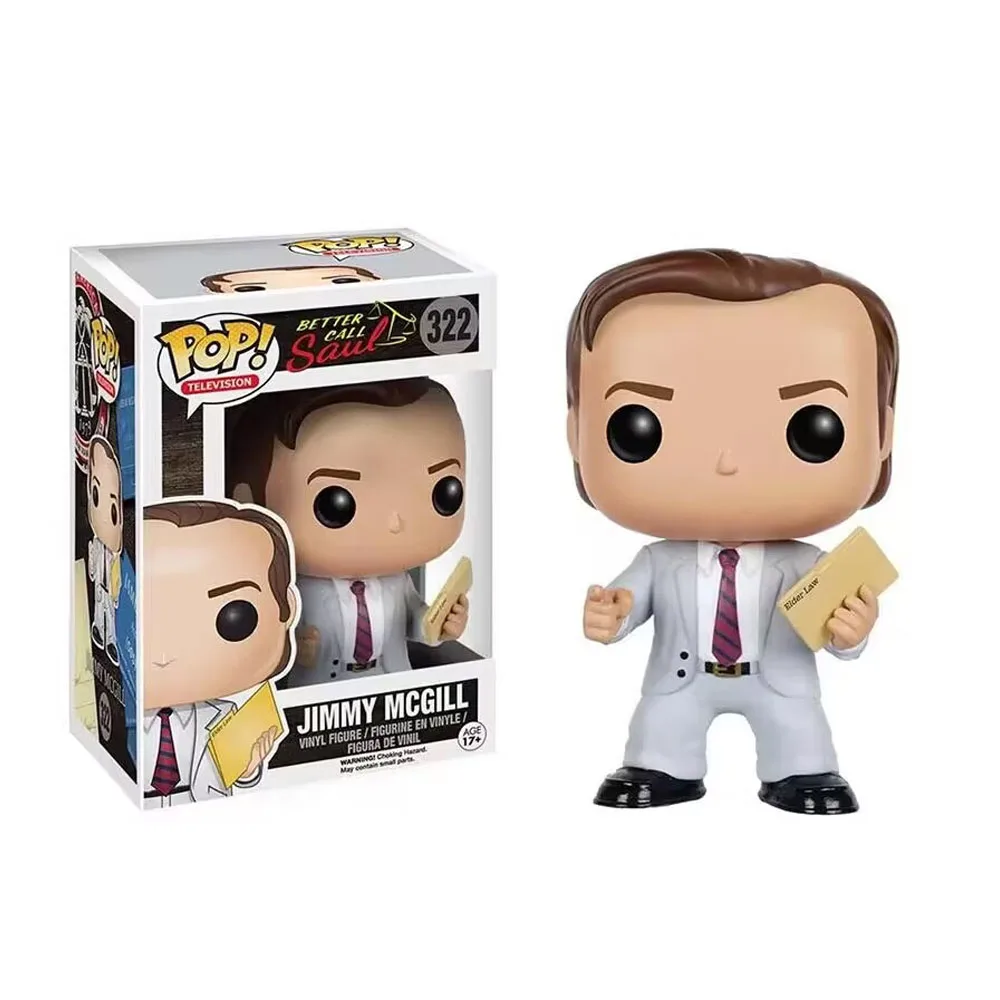 Поп-телевидение Funko BETTER CALL SAUL Jimmy Mcgill #322 виниловые фигурки игрушки куклы подарки