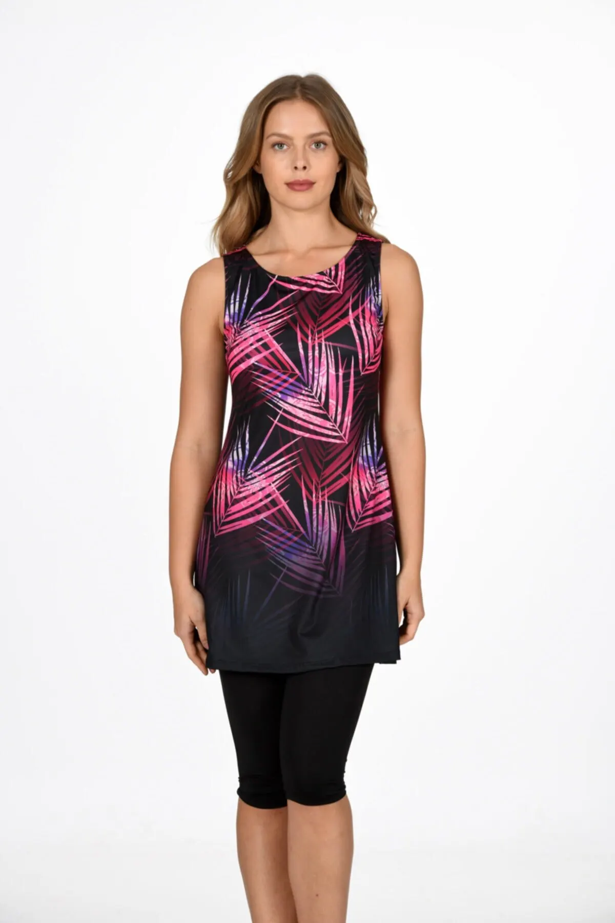 

Мусульманские красные колготки с полуоборками, без бретелек, одежда для плавания, скромная летняя одежда, хиджаб, спортивный купальник, мус...