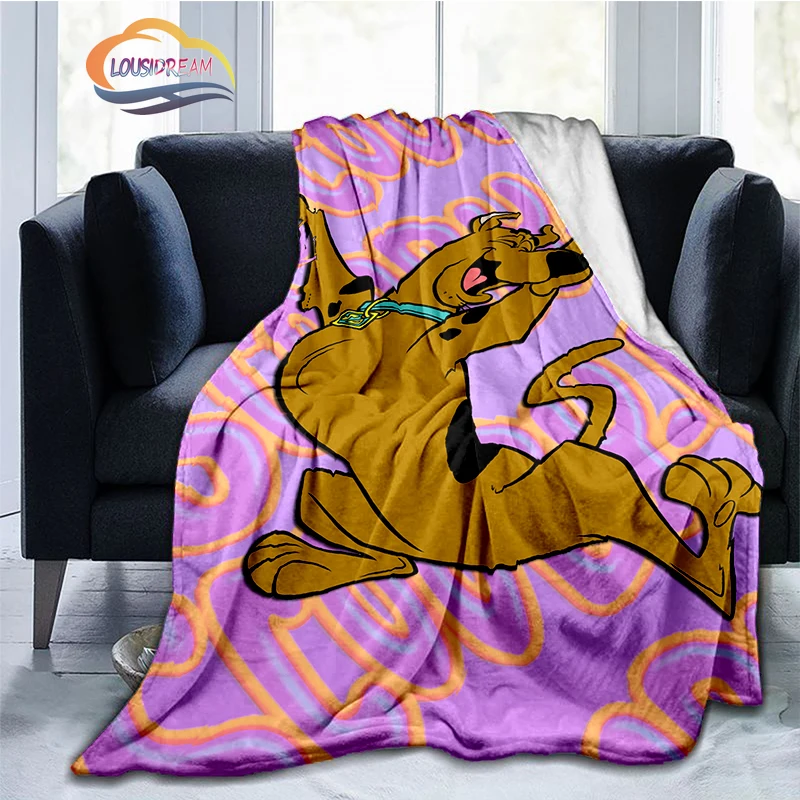 

Fashionable animal Talking big Dan dog blanket Lovely Cartoon dog blanket Scooby Super soft Flannel blanket