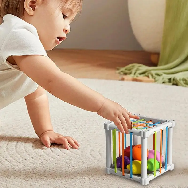 Сортировщик в форме малыша портативная сенсорная корзина сортировщика Игрушки
