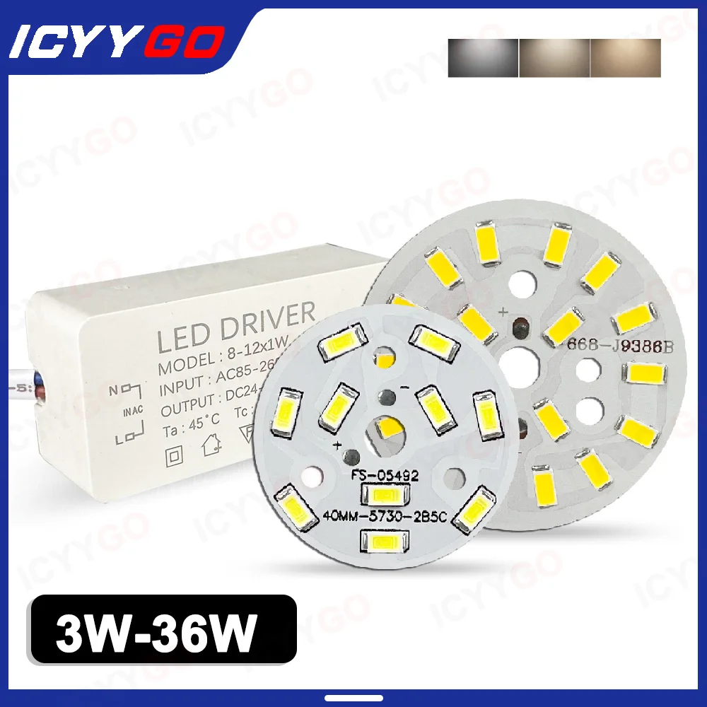 

Светодиодная панель ICYYGO IC-3W-36W
