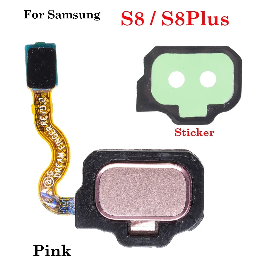Touch ID датчик отпечатков пальцев кнопка Домой гибкий кабель для Samsung Galaxy S8 + S9 Plus G950