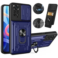 for xiaomi redmi note 11 pro case shockproof armor cover xiaomi redmi note 11s note11 11pro 11 pro plus car magnetic holder case