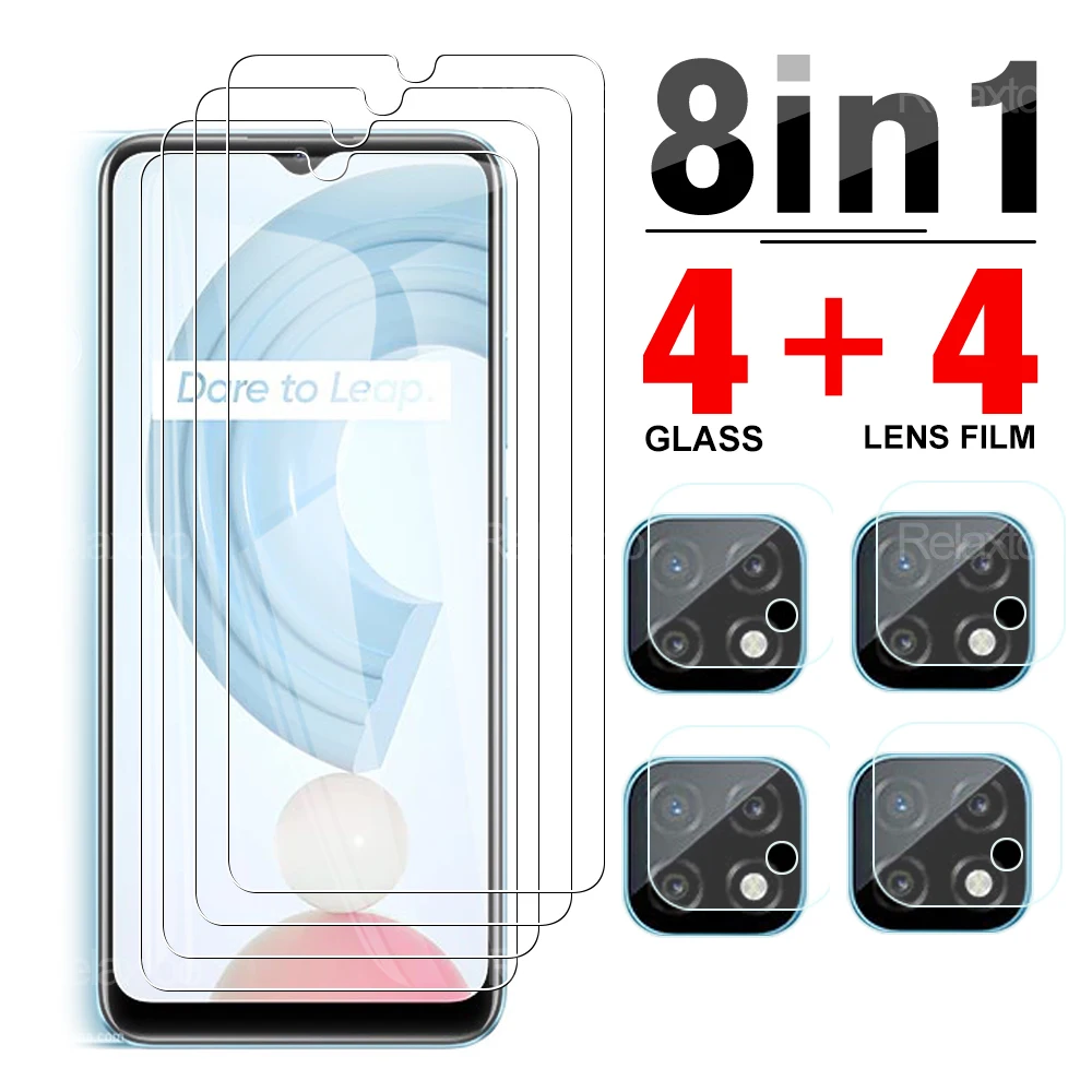 

Фотопленка 8 в 1 для OPPO Realme C21 C3 C31 C15 C11 HD с полным покрытием и защитой от царапин