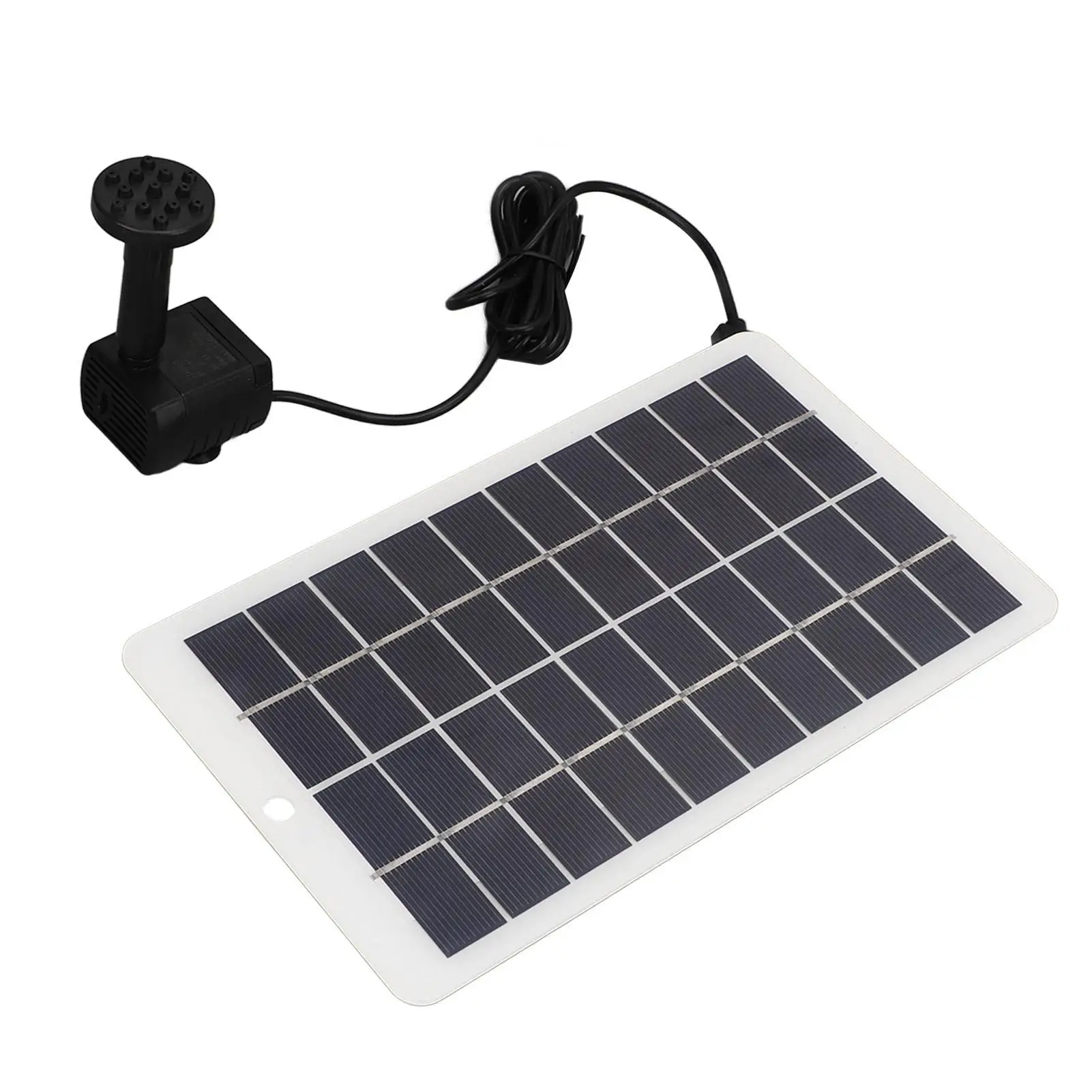 Высокоэффективный насос для фонтана на солнечной батарее 5