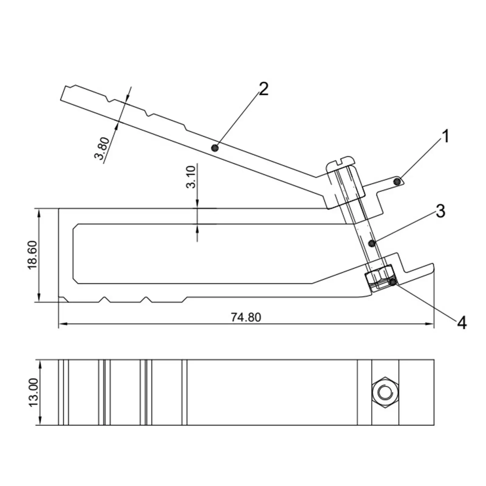 Инструмент для установки/удаления гаек инструмент извлечения серверная стойка