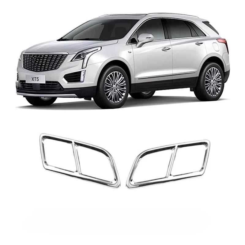 

2 шт. для Cadillac XT4/XT5/XT6/CT5, рама выхлопной трубы, декоративная крышка рамы