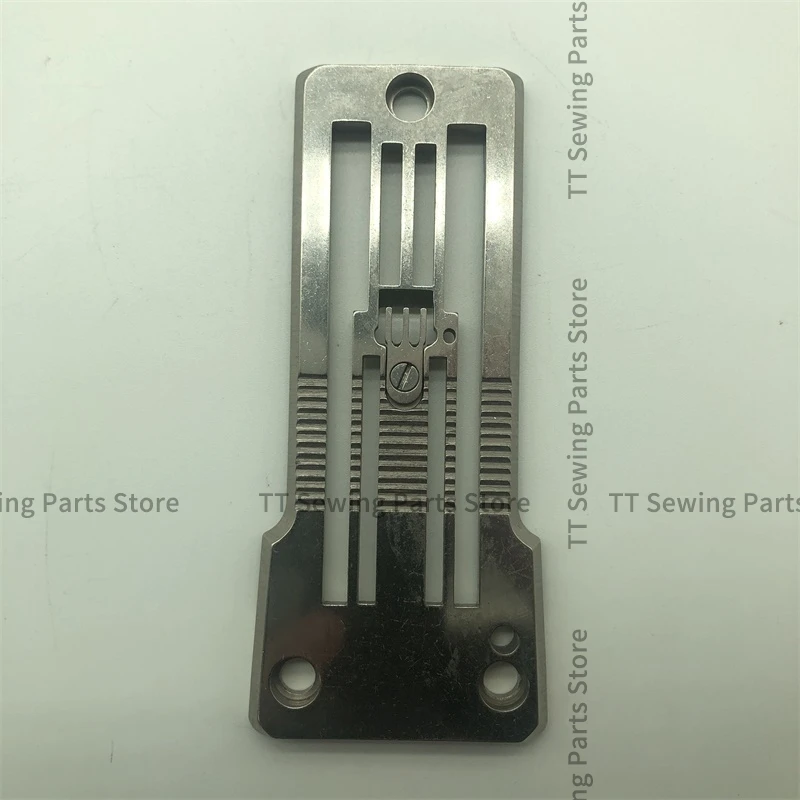 68490 Игольная пластина железная с одним вырезом и двойной режущей головкой для