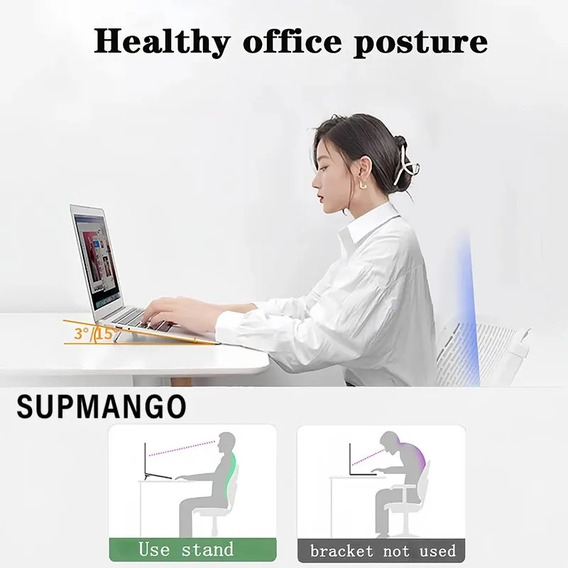 Подставка для ноутбука алюминиевый держатель клавиатуры портативные